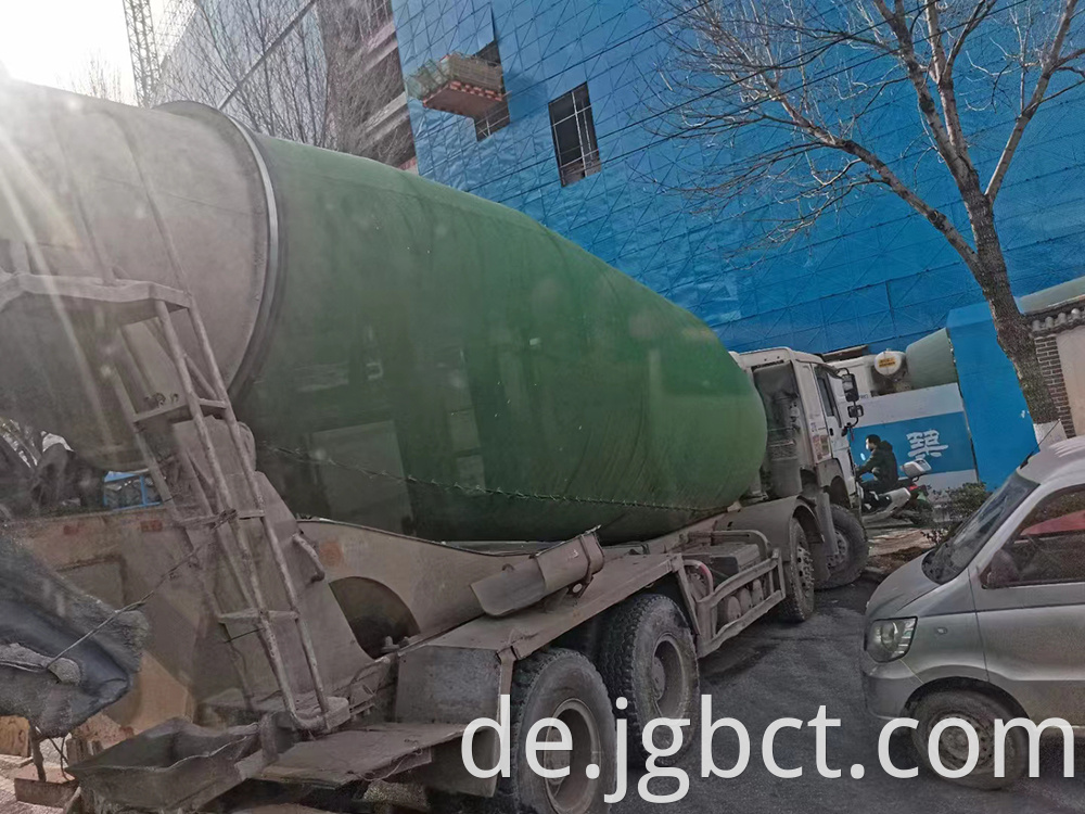 Cold And Warm Cement Mixer Truck Tank Coat